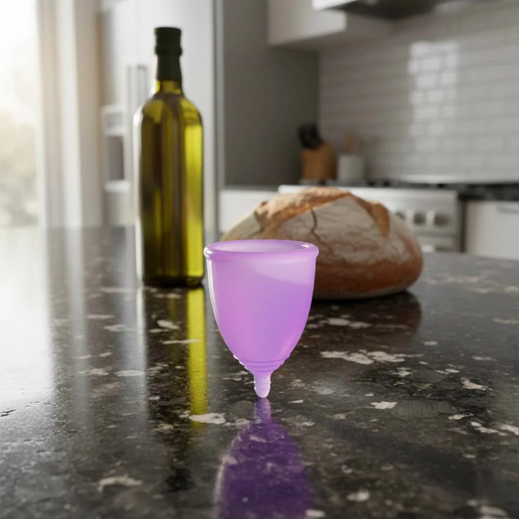 Soft menstrual cup for gentle period care