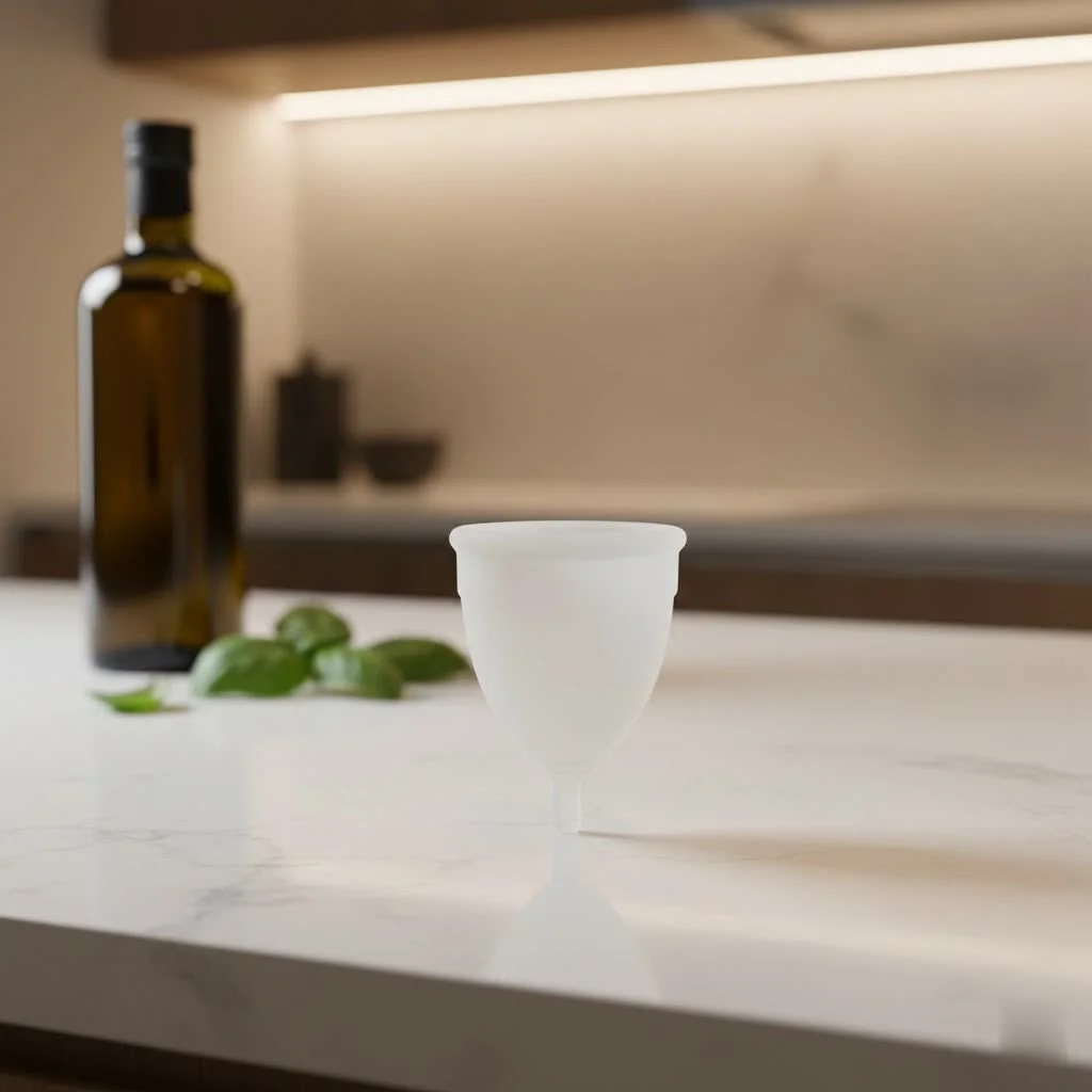 Nixit menstrual disc in its packaging